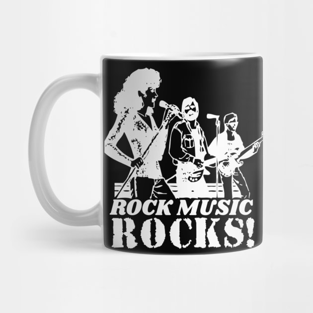 ROCK MUSIC ROCKS - Rock Music Design For People Who Love Rock Music by blueversion